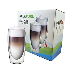 Alapure Cafe Latte Thermo Glazen ALA-GLS41